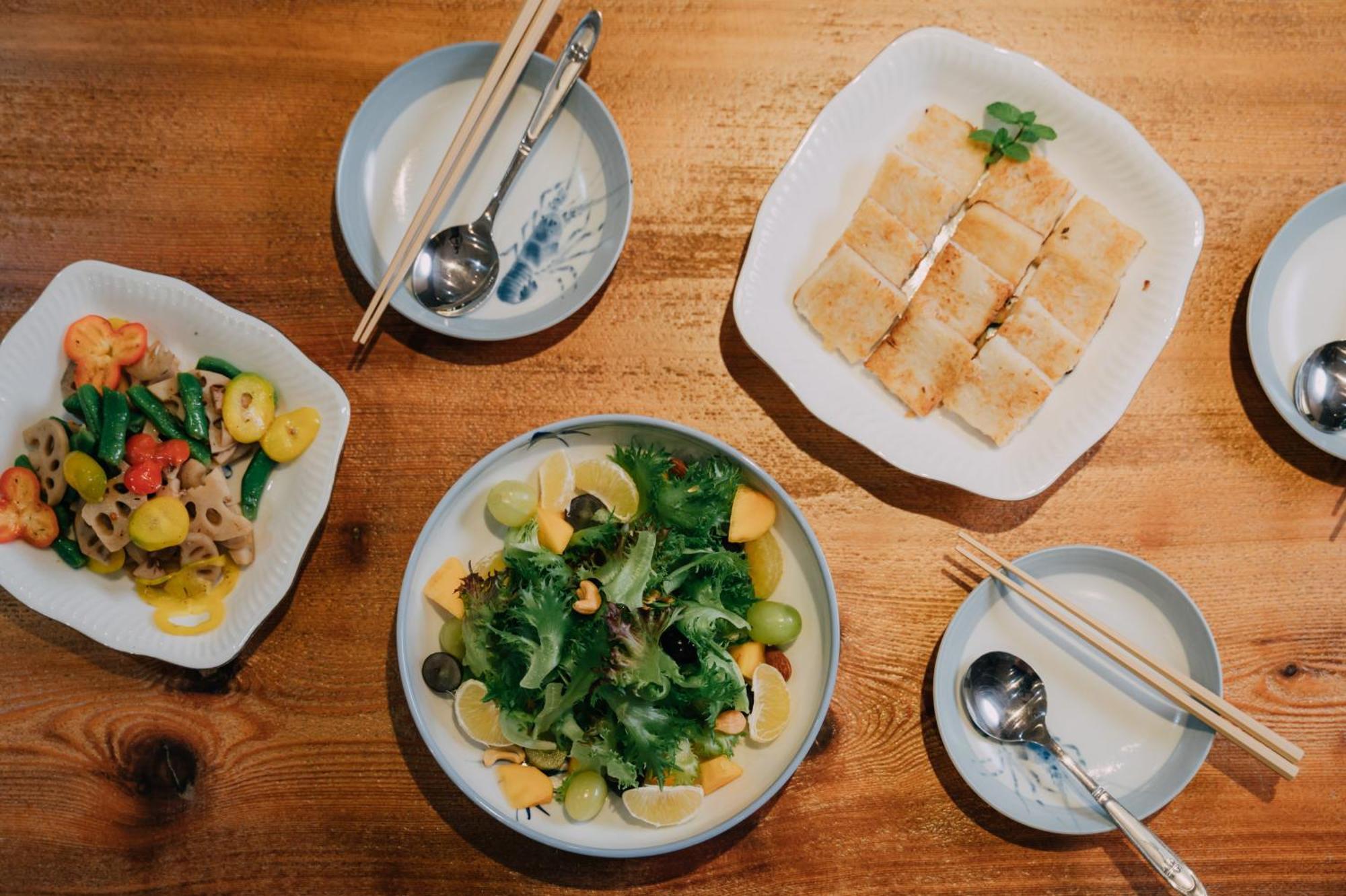 蘊慢築 茶花藝主題民宿 Yun Man Zhu Homestay Gongguan Buitenkant foto